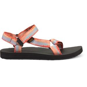 Teva size 7 tie dye sorbet red